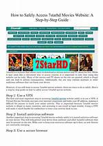 7 Starhd. in: Your Ultimate Guide to Streaming Movies and Tv Shows
