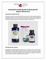 Benefits of Miracle Seed: Unlocking Nature's Hidden Treasures