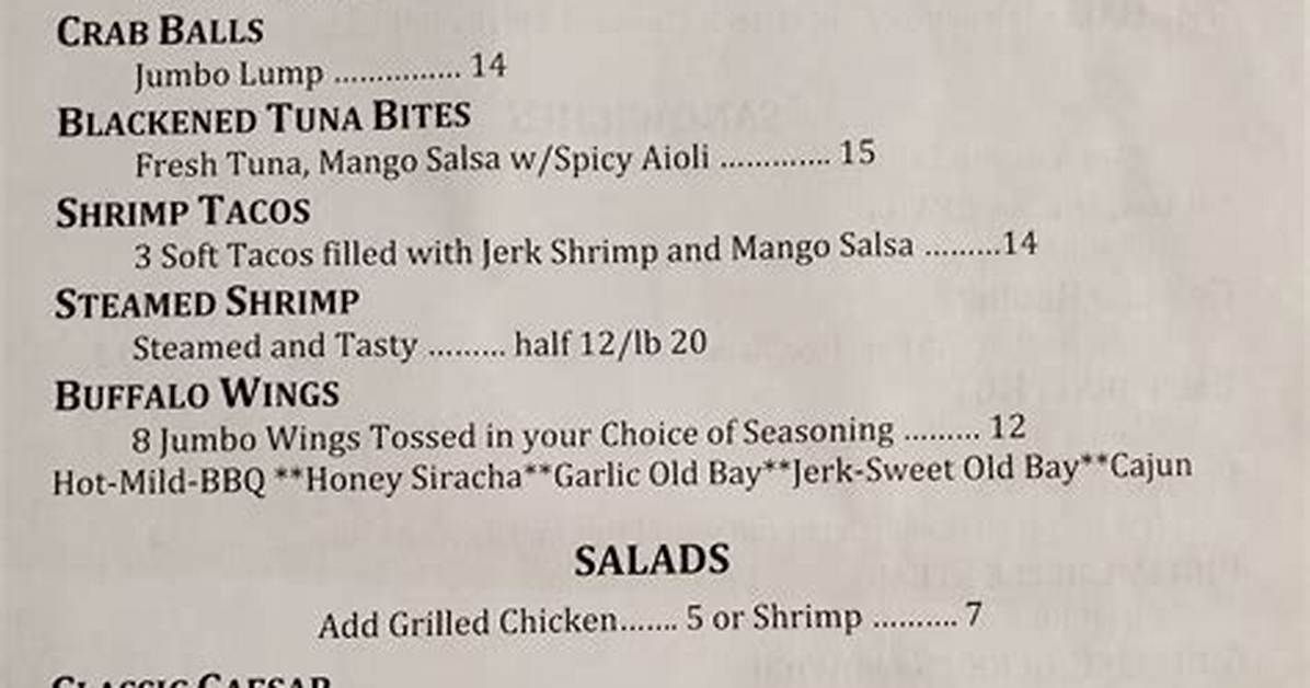 Carpenter Street Saloon: Reviews, Menu & More in St. Michaels