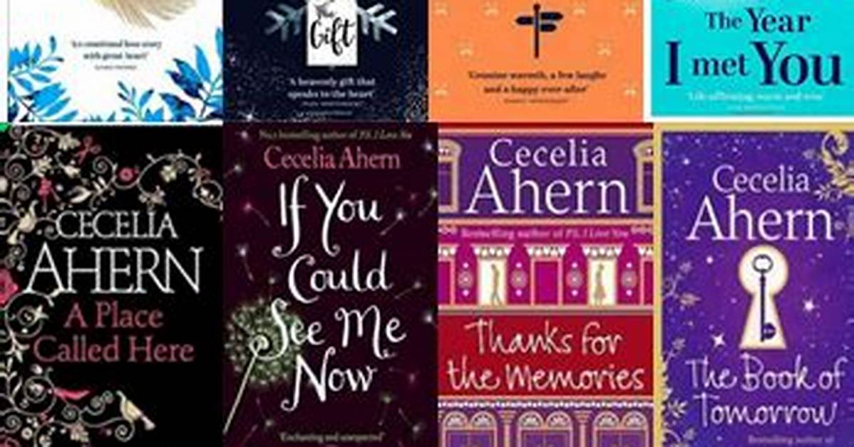 Cecelia Ahern Books in Order: Your Ultimate Guide