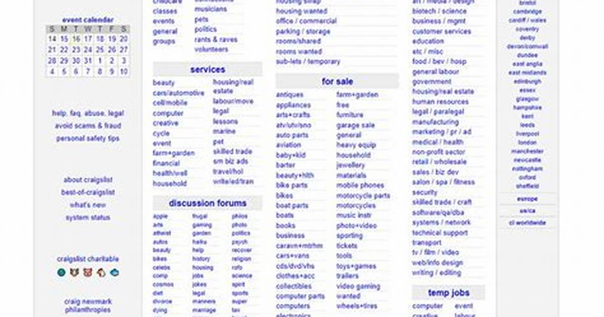 Craigslist Louisiana: Your Ultimate Guide to Local Classifieds