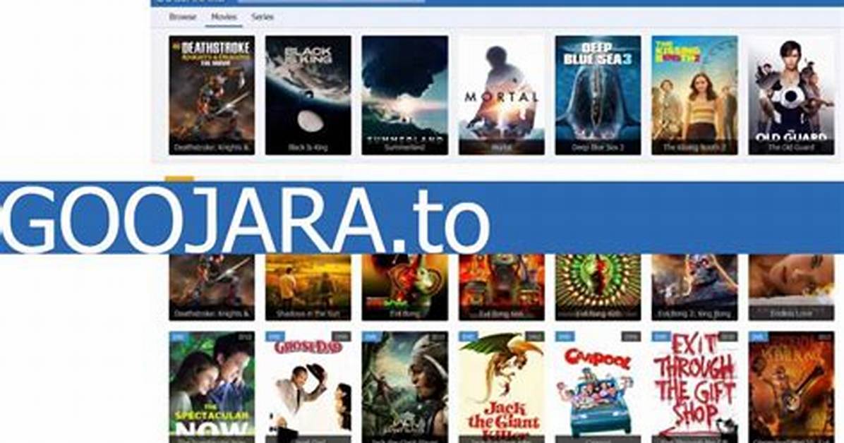 Exploring Www. Goojara. Movies: Your Ultimate Destination for Free Streaming