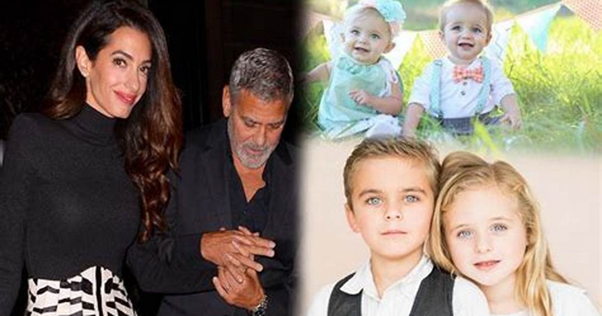 George Clooney's Children Today: a Glimpse into Their Lives
