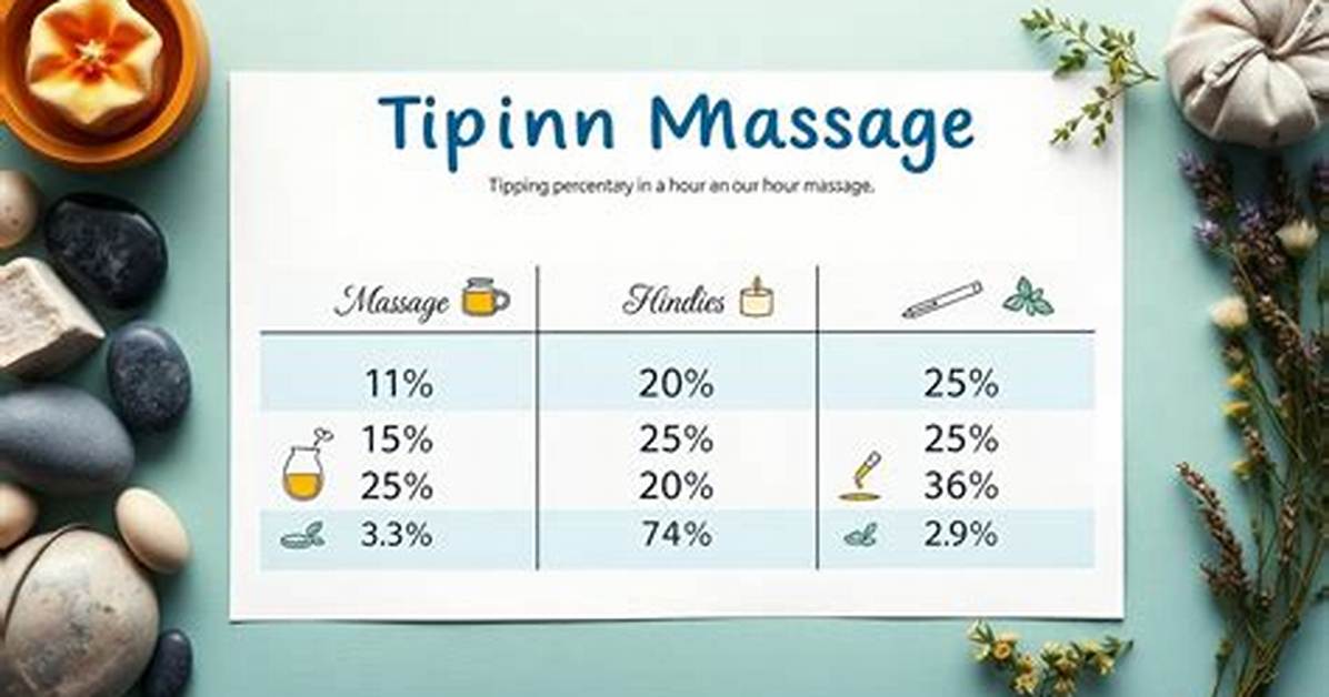 How Much to Tip Massage – Tipping Guide 2024