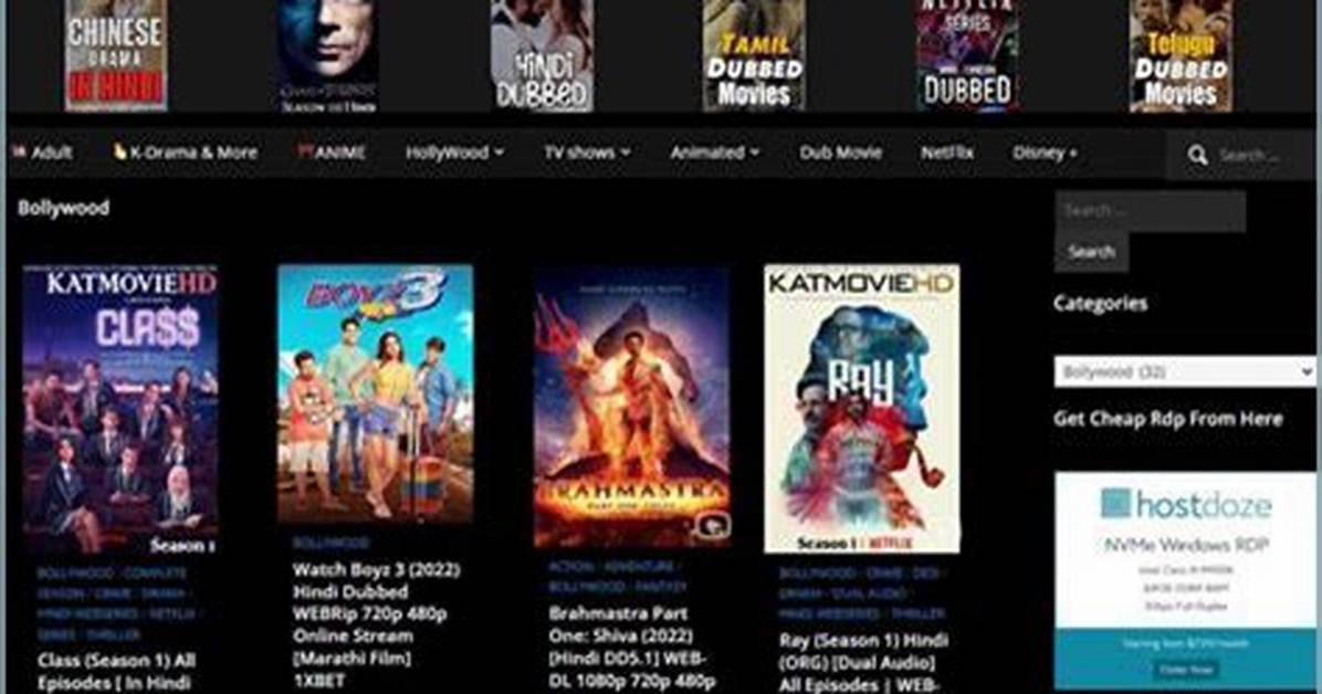 Kat Movie Hd: the Ultimate Guide to Watching Movies Online