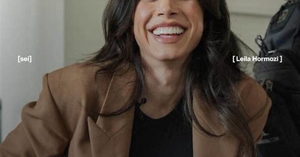 Leila Hormozi: a Journey of Transformation and Success