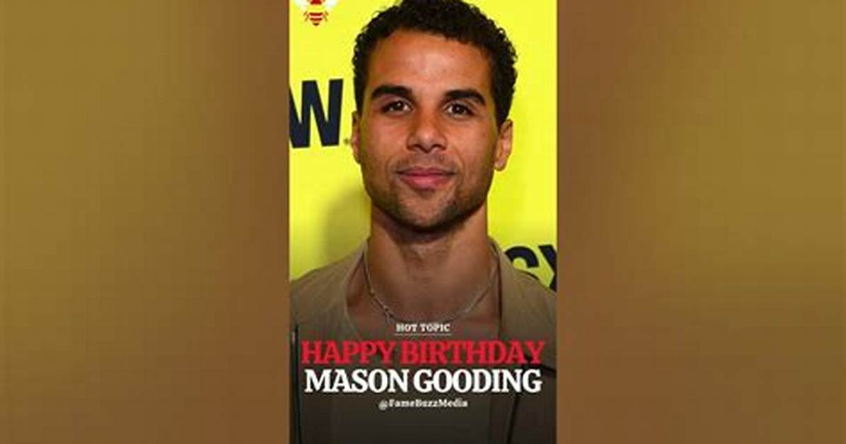 Mason Gooding: Rising Star with a Bright Future