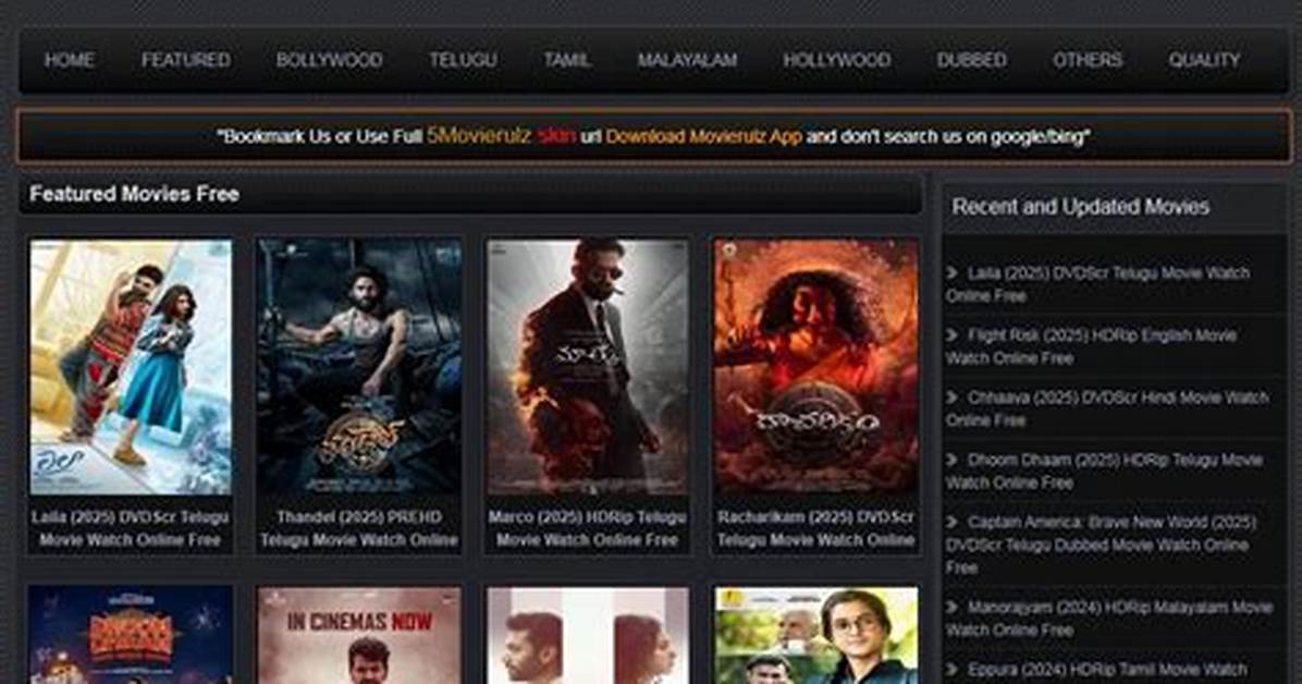 Movierulz: Latest Movies & Risks You Must Know!
