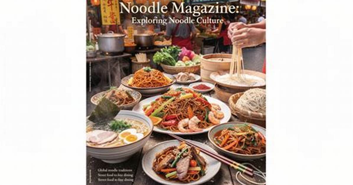 Noodle Magazine: a Comprehensive Guide to the World of Noodles