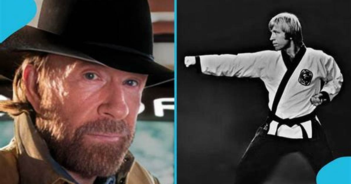 Old Chuck Norris: the Legendary Martial Artist and Actor