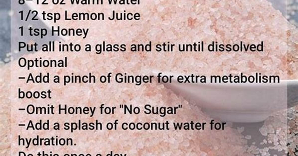 Pink Salt Trick: Benefits & How to Use | Health Secrets Unveiled