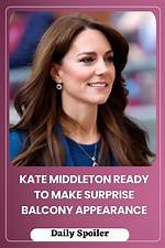 The Unlikely Balcony Appearance of Kate Middleton: Insights from Palace Sources