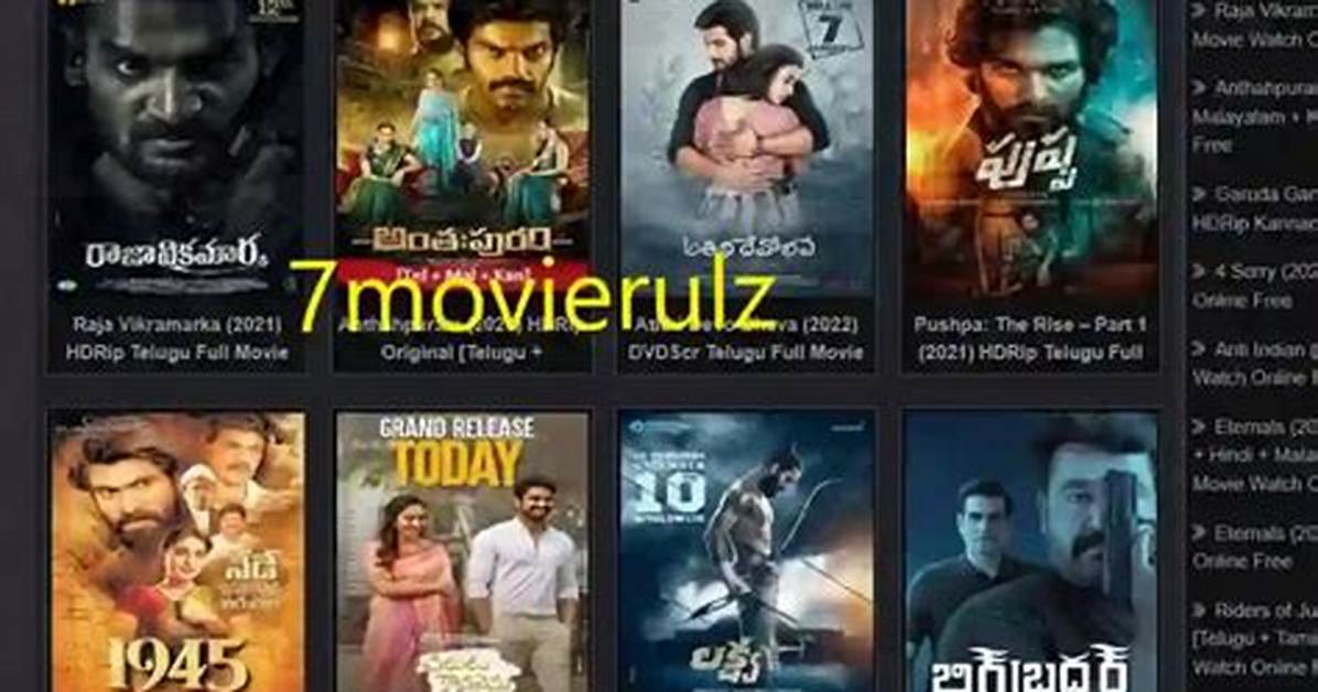 Top 7 Kannada Movierulz Downloads 2025: Your Ultimate Guide to Kannada Film Frenzy!