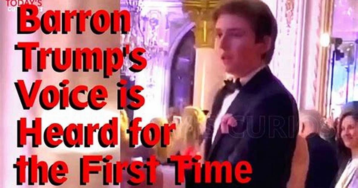 Unveiling the Secrets of Barron Trump's Birthday: Discoveries and Insights
